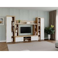 Mobila sufragerie - Living Milan C3 Stejar