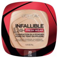 Pudra Compacta - L&#039;Oreal Paris Infaillible 24H Fresh Wear Foundation In A Powder, nuanta 20 Ivory, 9 g