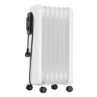 Calorifer electric cu ulei, ETA Solero 0625 90000, 7 elementi, 1500 W, termostat, 3 trepte de putere, alb