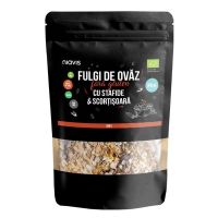 Fulgi de Ovaz Fini, Fara Gluten cu Stafide si Scortisoara Ecologici - Niavis, 200 g