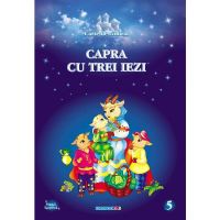 Capra cu trei iezi. Carte de colorat, editura Eurobookids