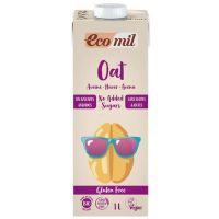 Bautura Vegetala Bio de Ovaz, Fara Gluten - Pronat Ecomil Oat, 1000 ml