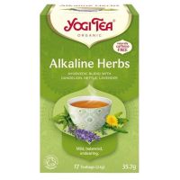 Ceai Bio din Plante Alcaline - Pronat Yogi Tea Organic Alkaline Herbs, 17 plicuri