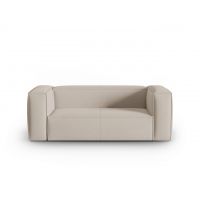 Canapea 2 locuri, Mackay, Cosmopolitan Design, 150x94x73 cm, catifea tricotata, bej