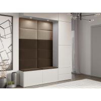 Panou decorativ tapitat - dreptunghi Maro