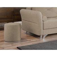 Taburet Smart Tapitat Crem