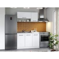 Set Mobila Bucatarie Mina Pure 120 Alb C52