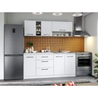 Set Mobila Bucatarie Mina Pure 180 Alb C45