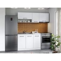 Set Mobila Bucatarie Mina Pure 180 Alb C51