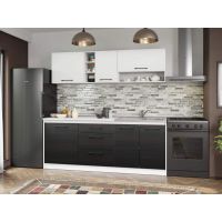 Set Mobila Bucatarie Mina Yang 200 Ferrara/Alb C122