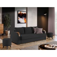Canapea Extensibila Morelia Gri Antracit