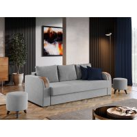 Canapea Extensibila Morelia Gri Deschis