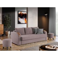 Canapea Extensibila Morelia Roze