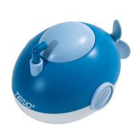 Jucarie de Baie pentru Copii Teno&reg;, Submarin Inotator, interactiv, fara baterii, mecanism cu cheita, 8x11x8.5cm, albastru