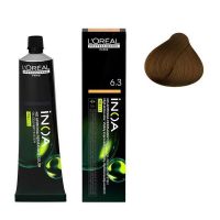 Vopsea de Par Demi-permanenta L&#039;Oreal Professionnel Inoa 6.3 Dark Golden Blonde, 60 ml