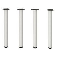 Set 4 picioare pentru masa H 710, #60, finisaj alb - Maxdeco