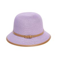 Palarie Malvina Paie Mov Lila Bucket-Hat