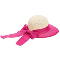 Palarie Shadow din Fibra Hartie cu Cozoroc Fuxia