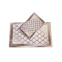 Set covoare baie 2 piese, antiderapante, 60x100/ 40x60 cm Engros