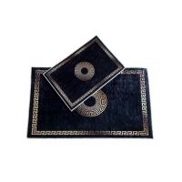 Set covoare baie 2 piese, antiderapante, 60x100/ 40x60 cm Engros