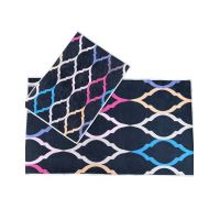 Set covoare baie 2 piese, antiderapante, 60x100/ 40x60 cm Engros