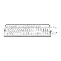 hpinc Hewlett Packard Enterprise 631346-B21 tastaturi USB AZERTY Franţuzesc Negru (631346-B21)