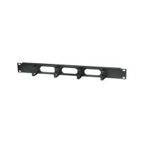 Intellinet 204279 organizator de cabluri Cabinet metalic Suport cablu Negru 1 buc. (204279)