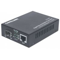 Intellinet 510493 convertoare media pentru rețea 1000 Mbit/s Negru (510493)