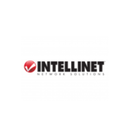 Intellinet Rack 19' Shelf 1U 305mm, vented, black (924269)