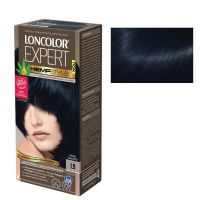 SHORT LIFE - Vopsea Permanenta pentru Par Loncolor Expert HempStyle, nuanta 1.9 negru albastru