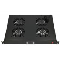 Extralink 19' RACK MOUNT FAN PANEL (4 FANS) WITH THERMOSTAT Panou ventilator (EX.14718)
