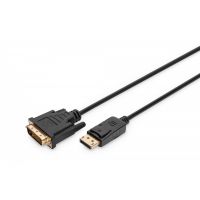 DIGITUS Digitus AK-340306-020-S adaptor pentru cabluri video 2 m DisplayPort DVI-D Negru (AK-340306-020-S)