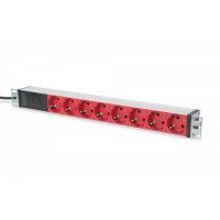 DIGITUS Digitus DN-95410-R unități de distribuție a energiei electrice (PDU) 8 ieșire(i) AC 0U/1U Negru (DN-95410-R)