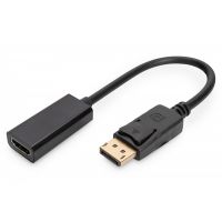 DIGITUS DisplayPort Adapter / Converter, DP/M - HDMI type A/F (AK-340408-001-S)