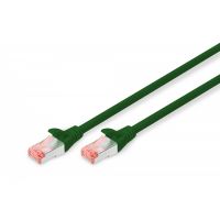DIGITUS CAT 6 S-FTP patch cord, Cu, LSZH AWG 27/7, length 2 m, color green (DK-1644-020/G)