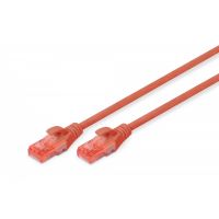 DIGITUS CAT 6 U-UTP patch cord, Cu, LSZH AWG 26/7, length 1 m, color red (DK-1617-010/R)