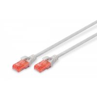 DIGITUS CAT 6 U-UTP patch cord, Cu, LSZH AWG 26/7, length 2 m, color grey (DK-1617-020)