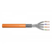 DIGITUS CAT 7 S-FTP installation cable, 1200 MHz Dca (EN 50575), AWG 23/1, 500 m drum, SX, orange (DK-1743-VH-5)