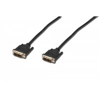 DIGITUS DVI connection cable, DVI(18+1) M/M, 2.0m, DVI-D Single Link, bl (AK-320107-020-S)