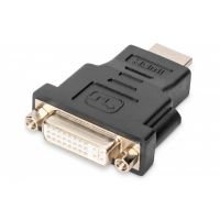 DIGITUS HDMI adapter, type A - DVI-I(24+5) M/F, Full HD, bl (AK-330505-000-S)
