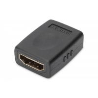 DIGITUS HDMI adapter, type A F/F, Ultra HD 60p, bl (AK-330500-000-S)