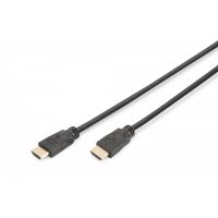 DIGITUS HDMI Premium High Speed connection cable, type A M/M, 5.0m, w/Ethernet, Ultra HD 60p, gold, bl (DK-330123-050-S)