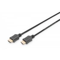 DIGITUS HDMI Standard connection cable, type A M/M, 3.0m, w/Ethernet, Full HD, gold, bl (AK-330114-030-S)