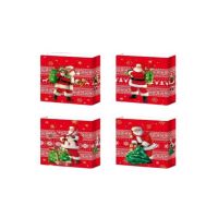 SET 12 PUNGI CU IMPRIMEU CRACIUN ENGROS 26X32 CM
