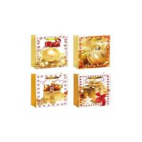 SET 12 PUNGI CU IMPRIMEU CRACIUN ENGROS 26X32 CM