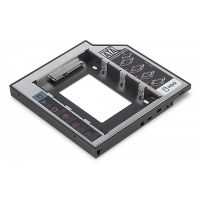 DIGITUS 2nd SSD/HDD SATA Notebook Caddy for 2.5' SATA I-III SSD/HDD, 12.7mm (DA-71109)