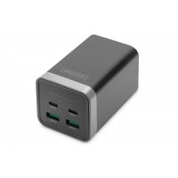 DIGITUS 4-Port USB-charging adapter, 150W GaN 150W, 2x USB-C, 2x USB-A, PD3.0 (DA-10181)