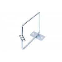 DIGITUS Cable management ring, steel, 80 x 80 mm side opening, offset fixation (DN-97676)