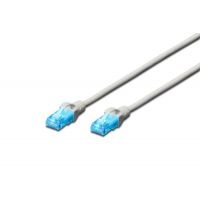 DIGITUS CAT 5e U-UTP patch cord, PVC AWG 26/7, length 2.5 m, color grey (DK-1512-025)