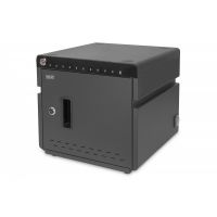DIGITUS Charging desktop cabinet, 14', USB-C, UV-C 10 charge bases, fan, 345 x 360 x 370 mm (DN-45004)